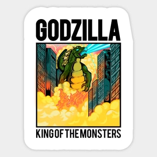 Godzilla Sticker